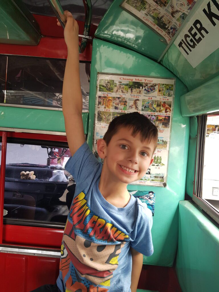 Two Weeks in Chiang Mai Tuk Tuk Ride