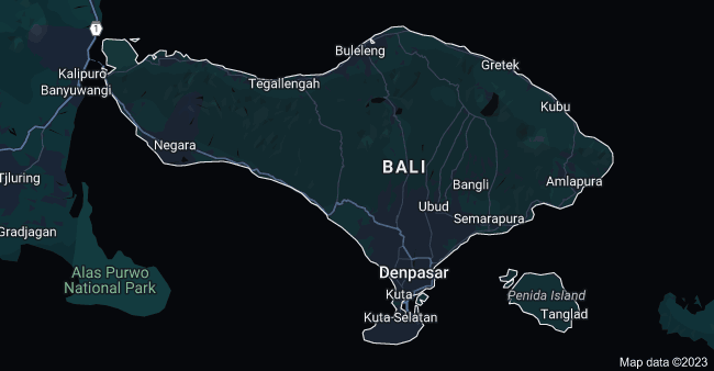 where is bali island paradise